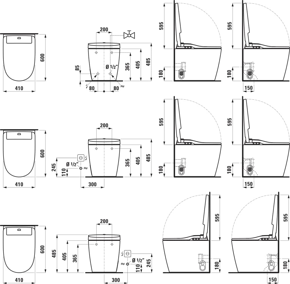 3td01 823160 823162 823163 Eu T Technical Drawings Tf Techdrawing High