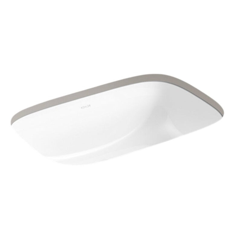 Melius 64cm下崁盆 | K-36403T-0 | 安裝說明 | 更流暢內壁，不再藏污納垢 更寬大深盆，使用更自在任性 單孔前置溢水，放心更易清潔 榮膺iF設計獎，展現品牌實力 更多色彩，滿足不同美感需求 579(L)*397(W)*213(D)｜台南衛浴 設計師推薦-龍百KOHLER